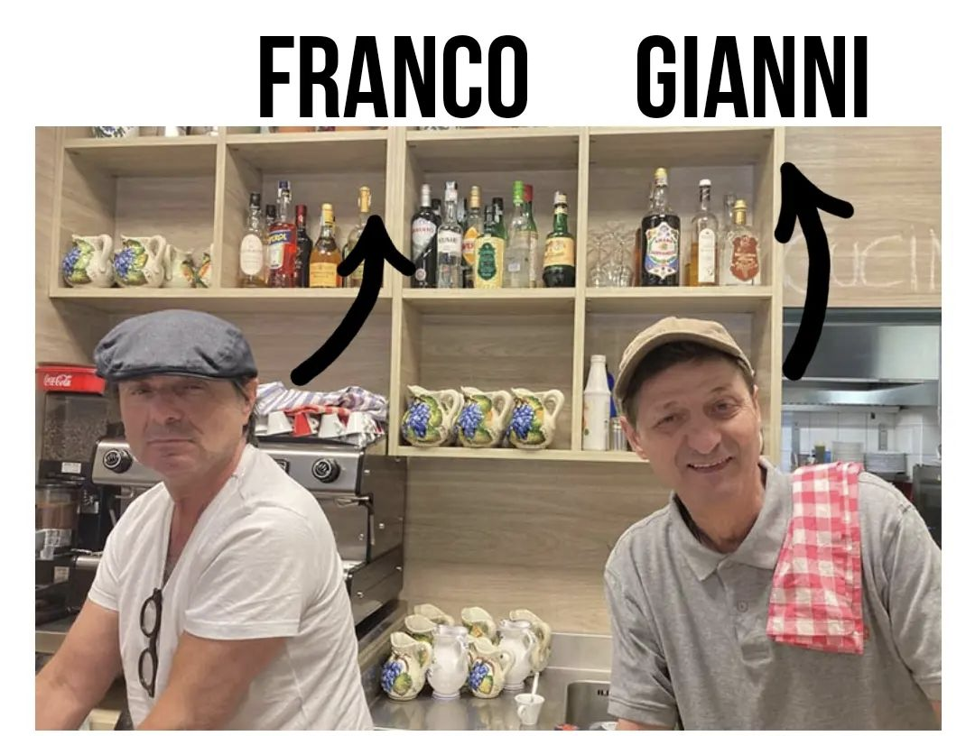 Giannino e Franco Calasanzio
